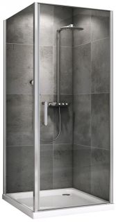 Душевой уголок ABBER Sonnenstrand 60x80см хром AG04060-S80